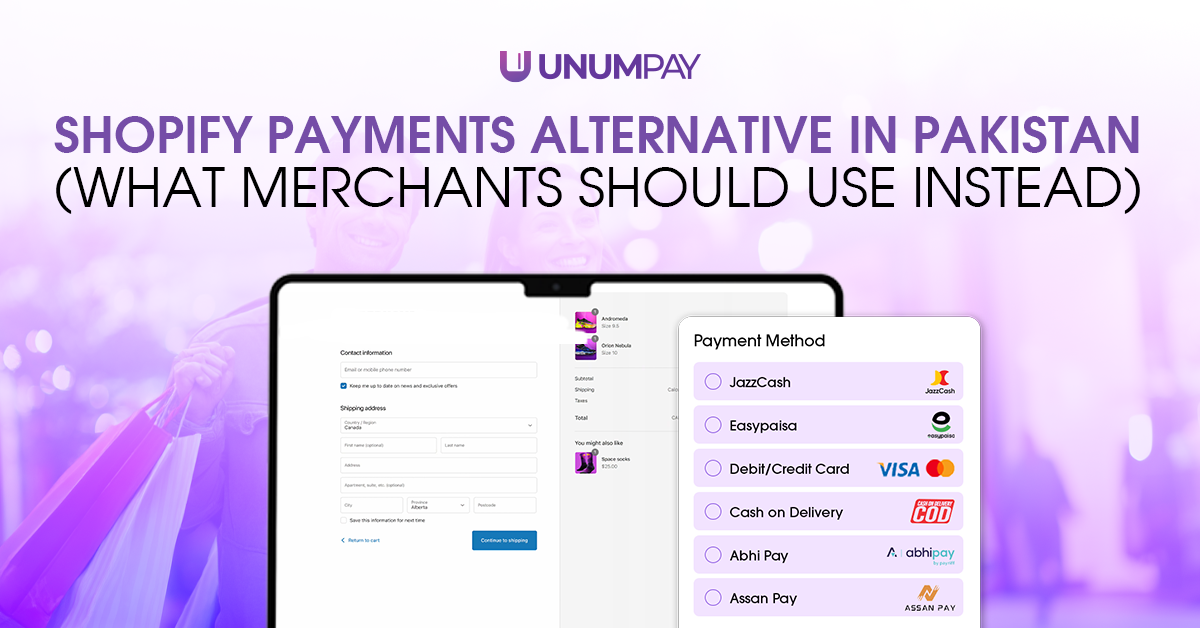 Shopify Payments Alternative in Pakistan